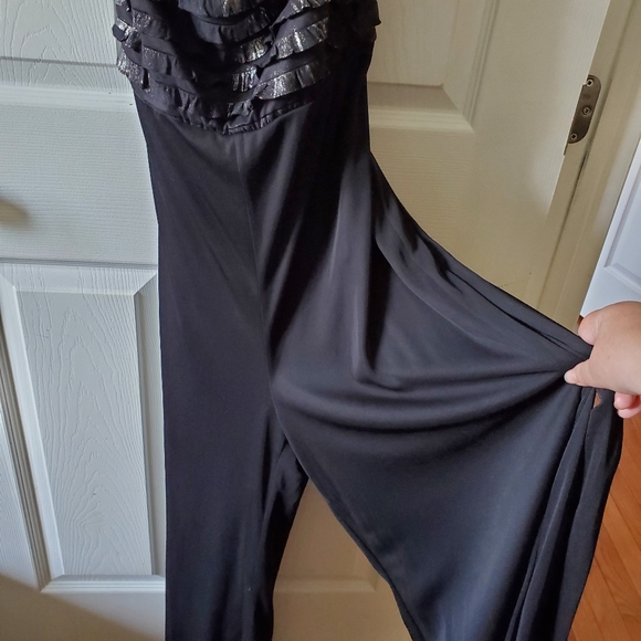 Vintage Tube-Top Style Jumpsuit with Tie-Belt - Picture 3 of 4